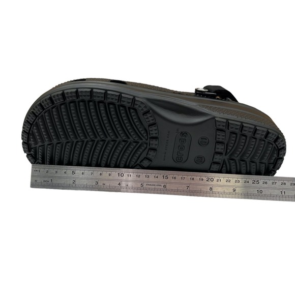 Crocs Men\'s Yukon Vista ll LiteRite Slip-on Clogs Size 11‎ Black Faux Leather main image 5